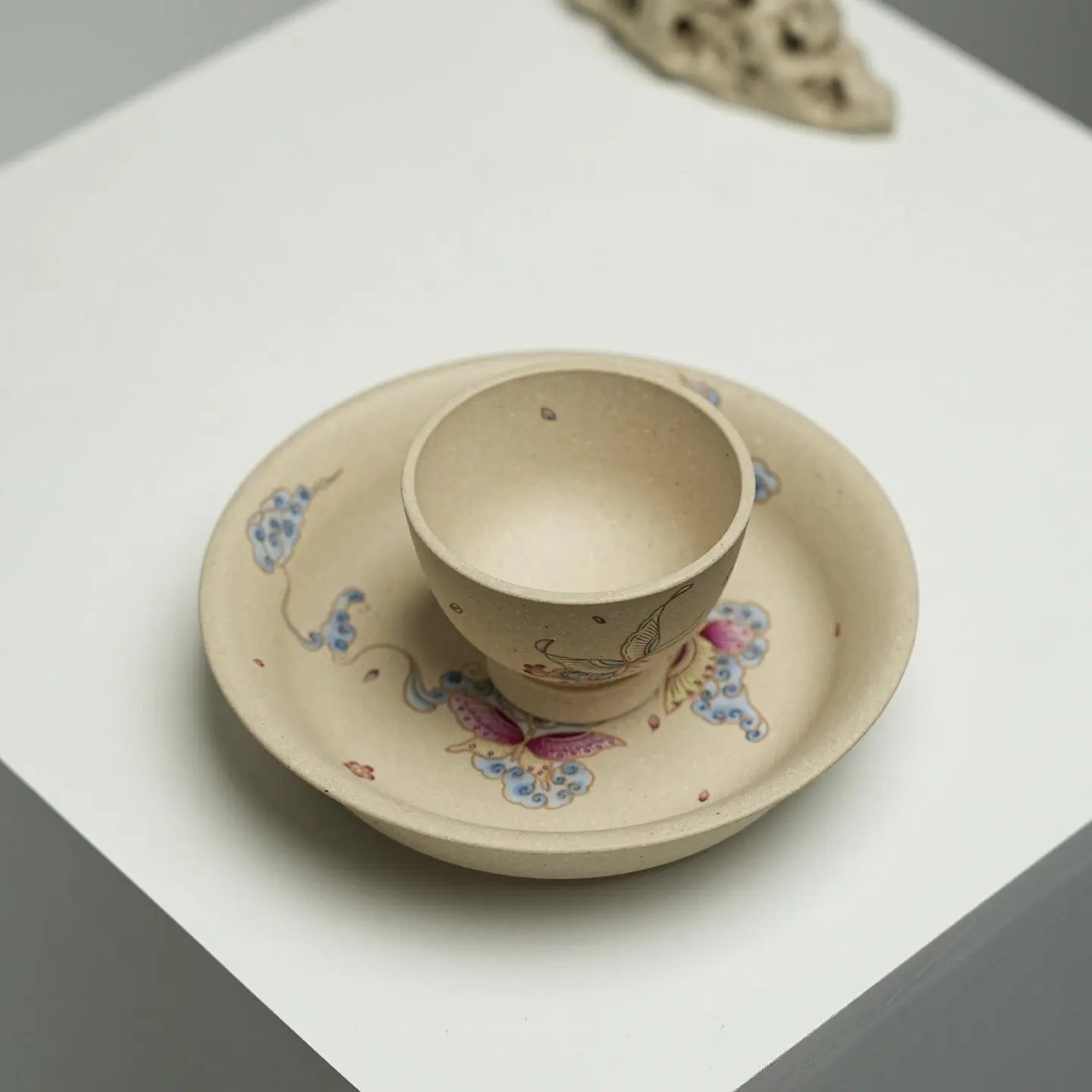 Die Lian Hua - Dry Bubble Tray 江苏宜兴