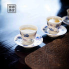 Die Lian Hua - Jing De Zhen Porcelain Gaiwan zycschina