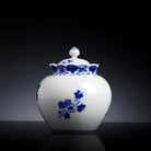 Die Lian Hua - Jing De Zhen Porcelain Tea Caddy zycschina