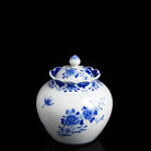 Die Lian Hua - Jing De Zhen Porcelain Tea Caddy zycschina
