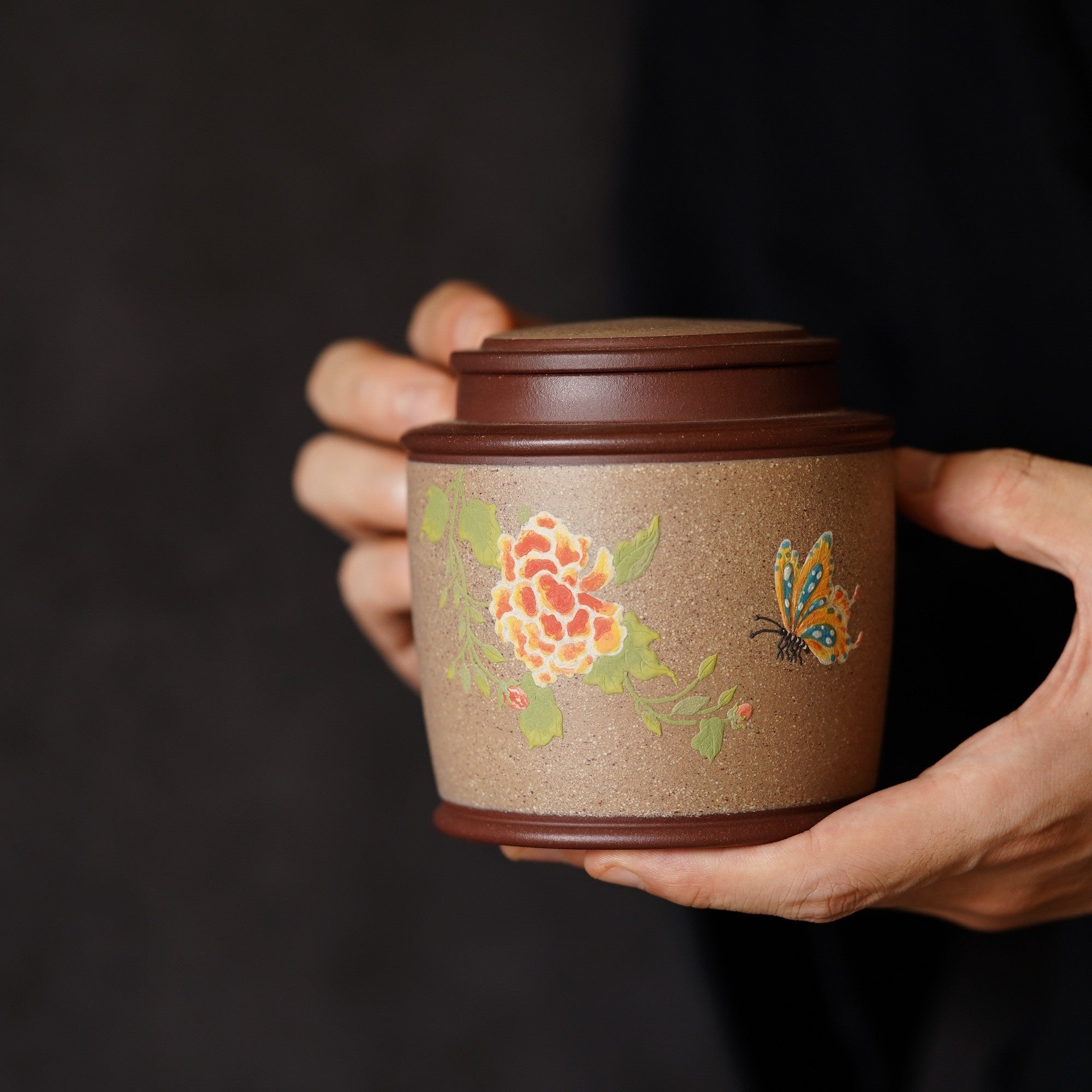 Die Lian Hua - Yixing Handmade Zisha Teacan 江苏宜兴
