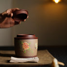 Die Lian Hua - Yixing Handmade Zisha Teacan 江苏宜兴
