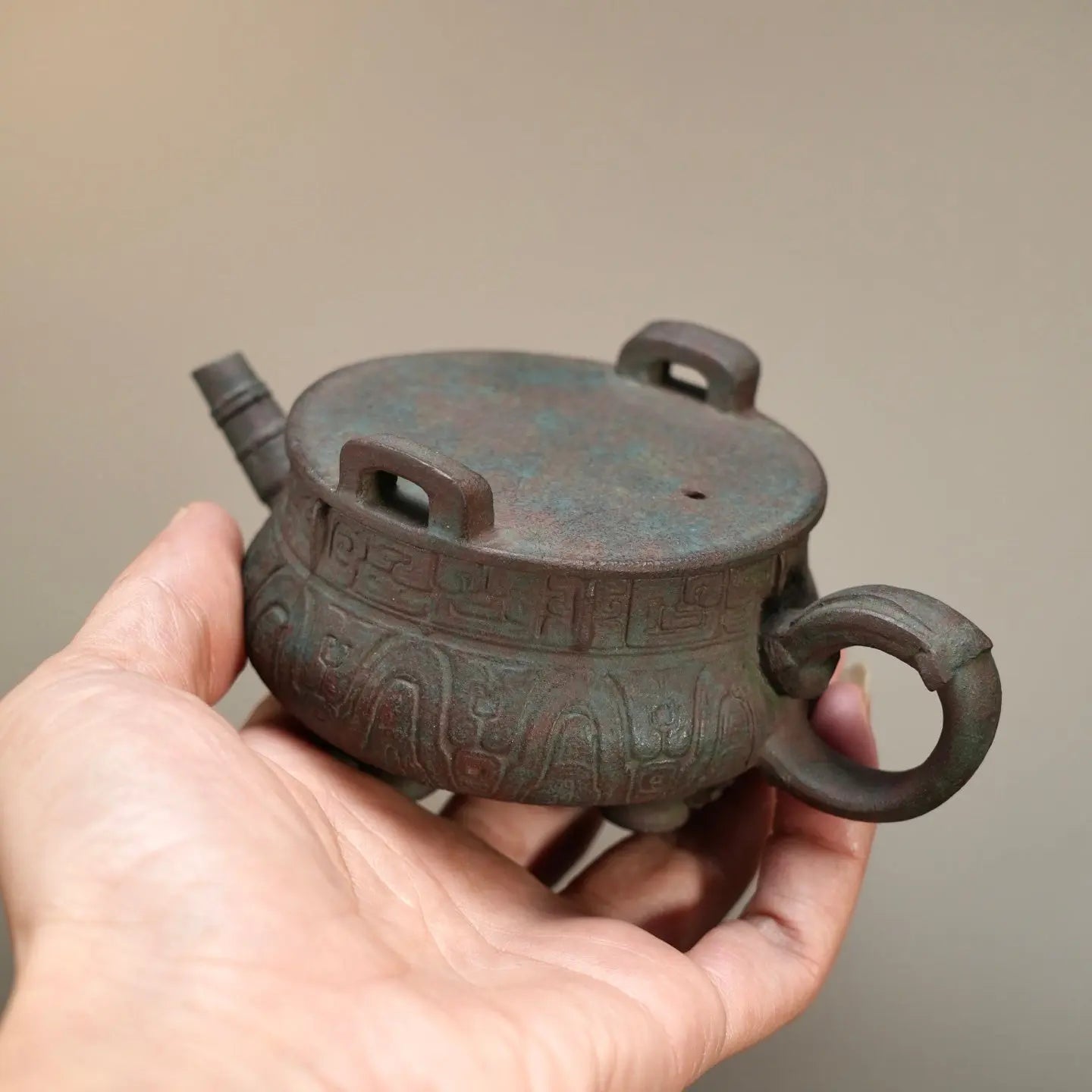 Ding 150cc - Yixing Handmade Teapot 江苏宜兴
