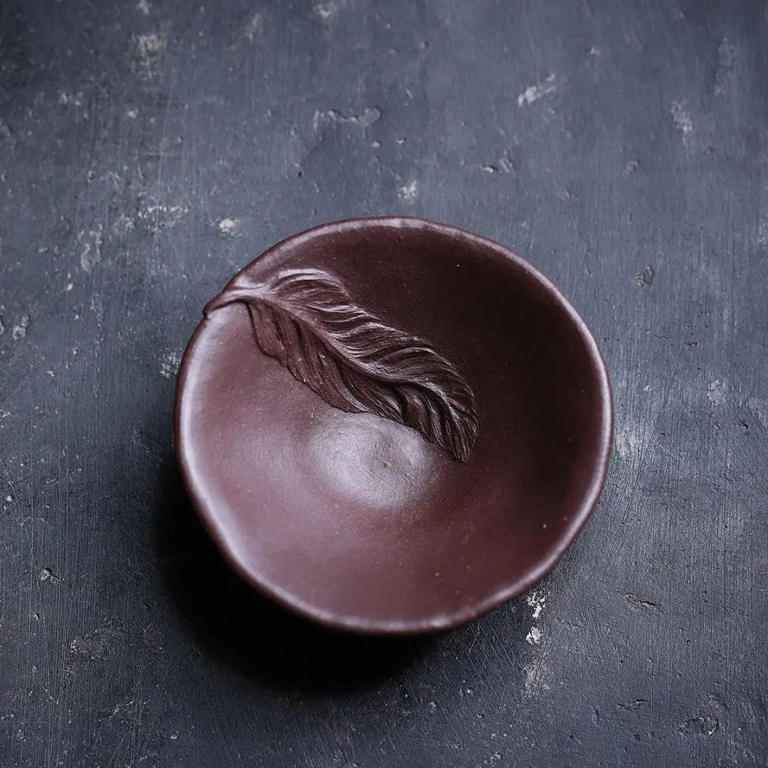 Dou Li Yu Mao 75cc - Yixing Handmade Teacup 江苏宜兴