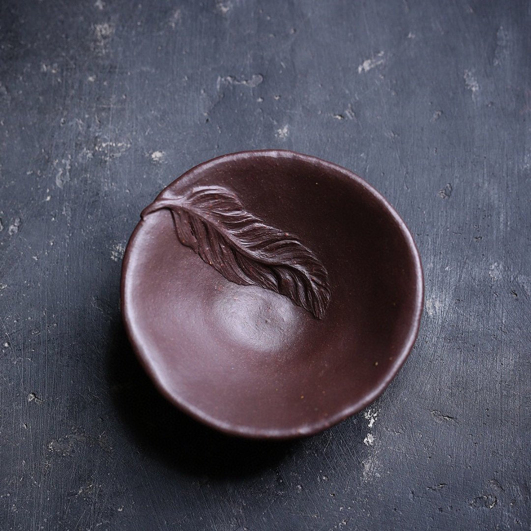 Dou Li Yu Mao 75cc - Yixing Handmade Teacup 江苏宜兴
