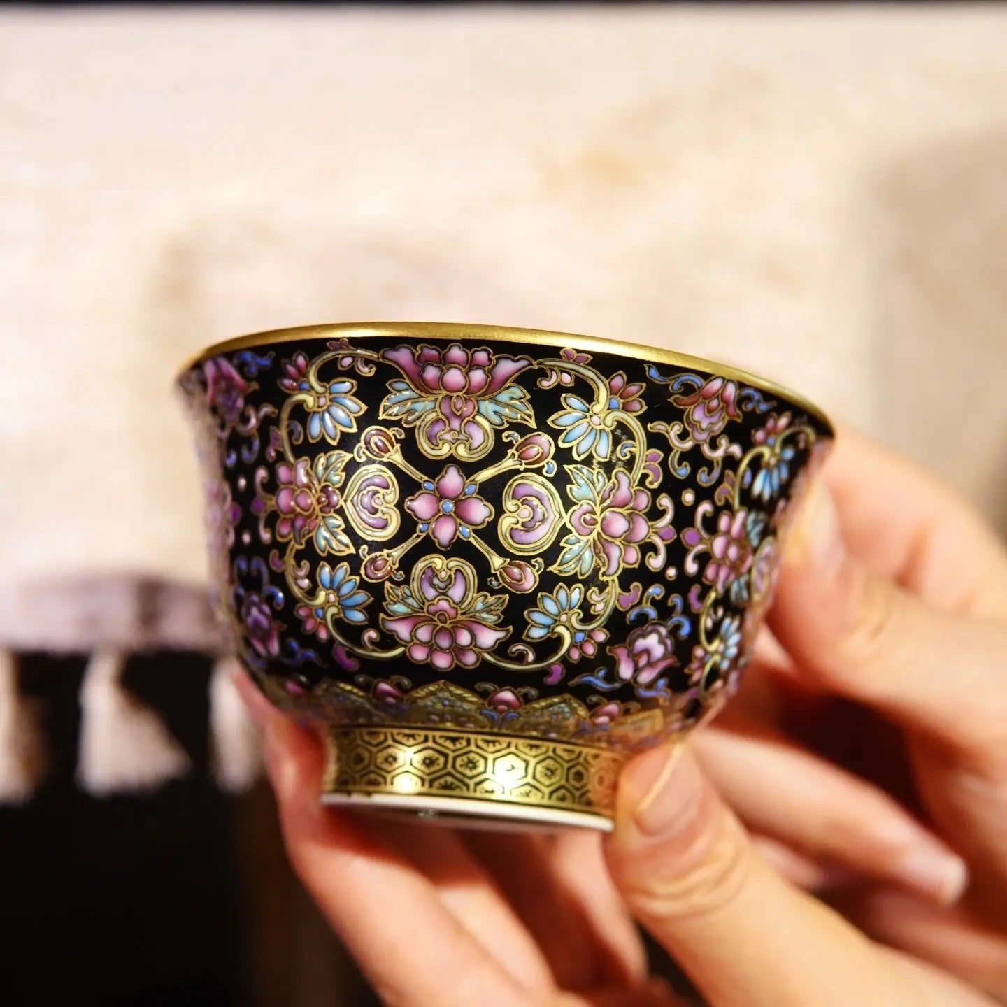Dun Huang 100cc - Jing De Zhen Porcelain Teacup zycs_China