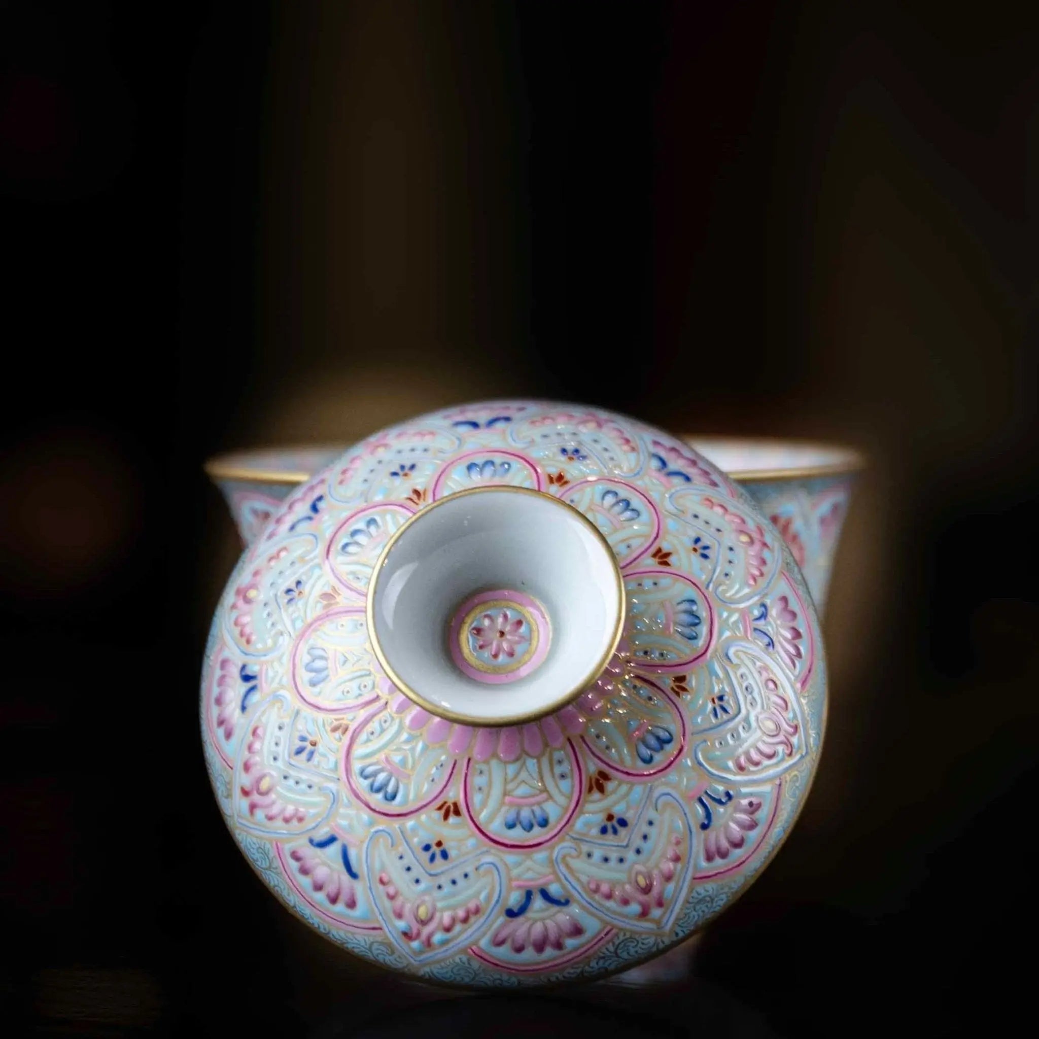 Dun Huang 150cc - Jing De Zhen Porcelain Gaiwan zycschina