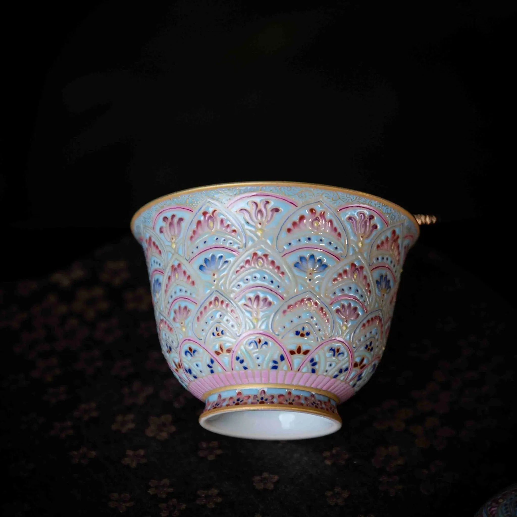 Dun Huang 150cc - Jing De Zhen Porcelain Gaiwan zycschina