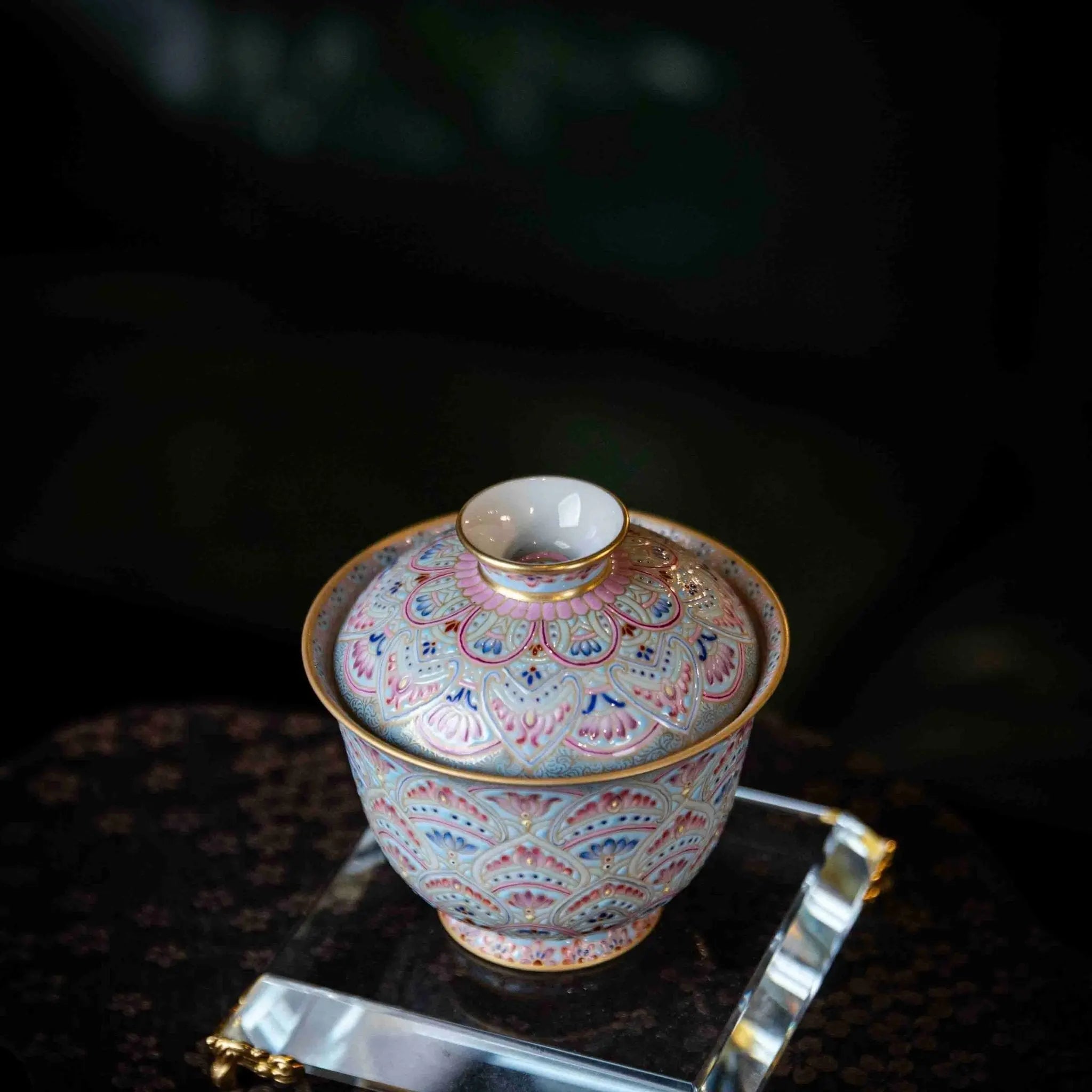 Dun Huang 150cc - Jing De Zhen Porcelain Gaiwan zycschina