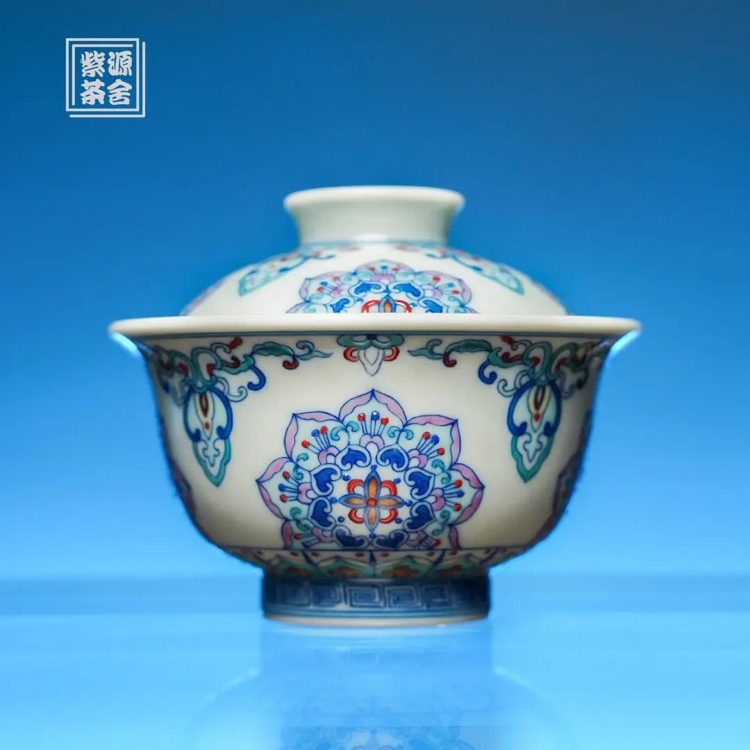 Dun Huang Bao Xiang 120cc - Jing De Zhen Porcelain Gaiwan zycschina
