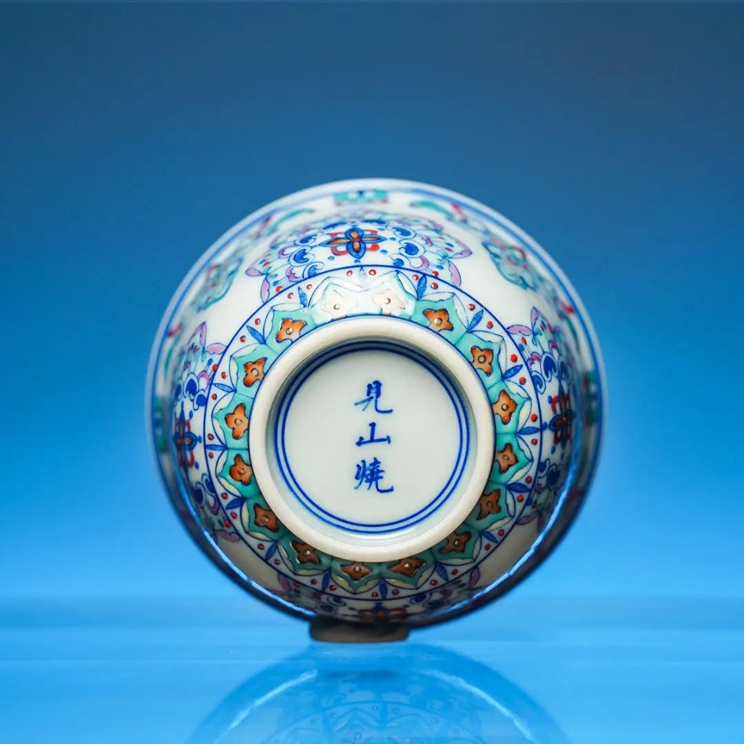 Dun Huang Bao Xiang 120cc - Jing De Zhen Porcelain Gaiwan zycschina