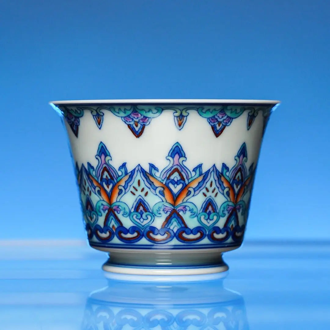 Dun Huang Bao Xiang 140cc - Jing De Zhen Porcelain Gaiwan zycschina