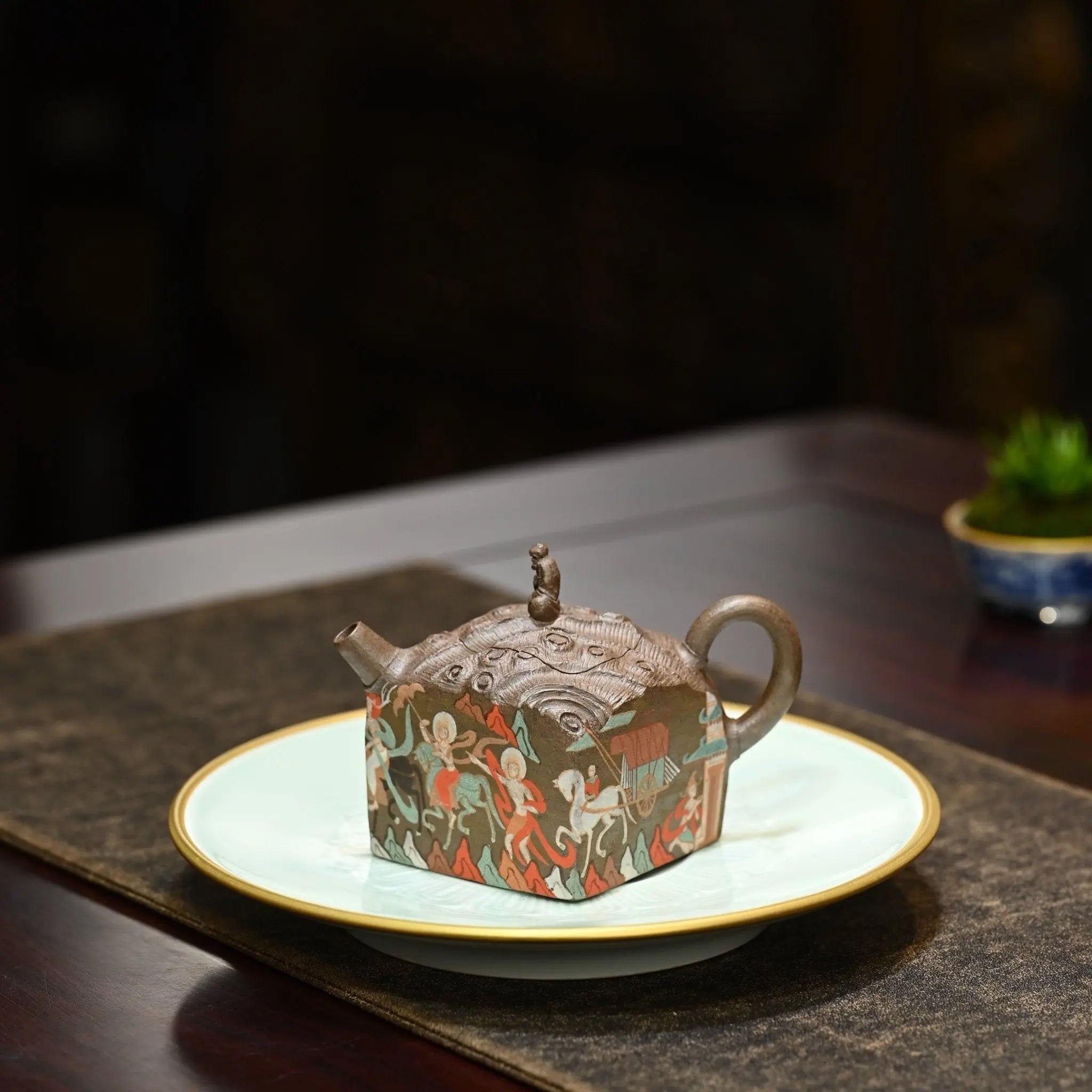 Dun Huang Fang Yun 150cc - Yixing Handmade Teapot 江苏宜兴