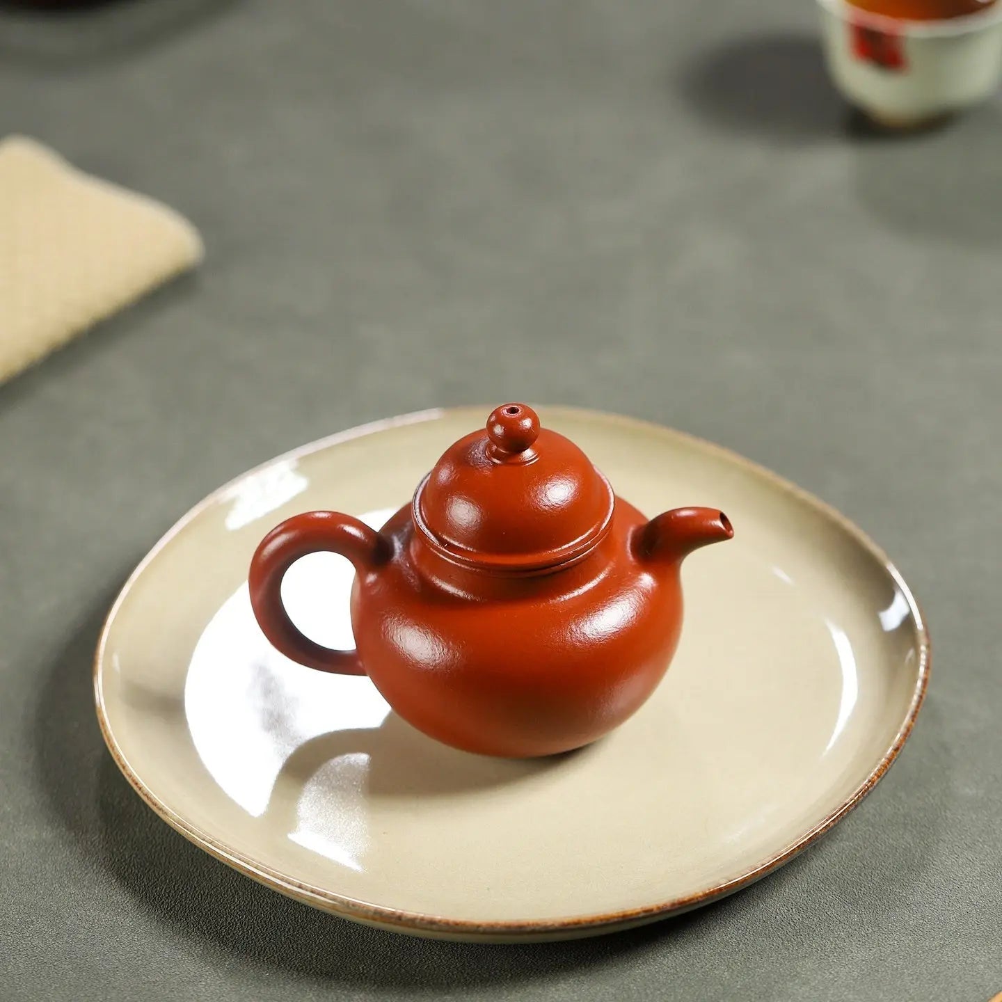 Duo Qiu 190cc - Yixing Handmade Teapot 江苏宜兴