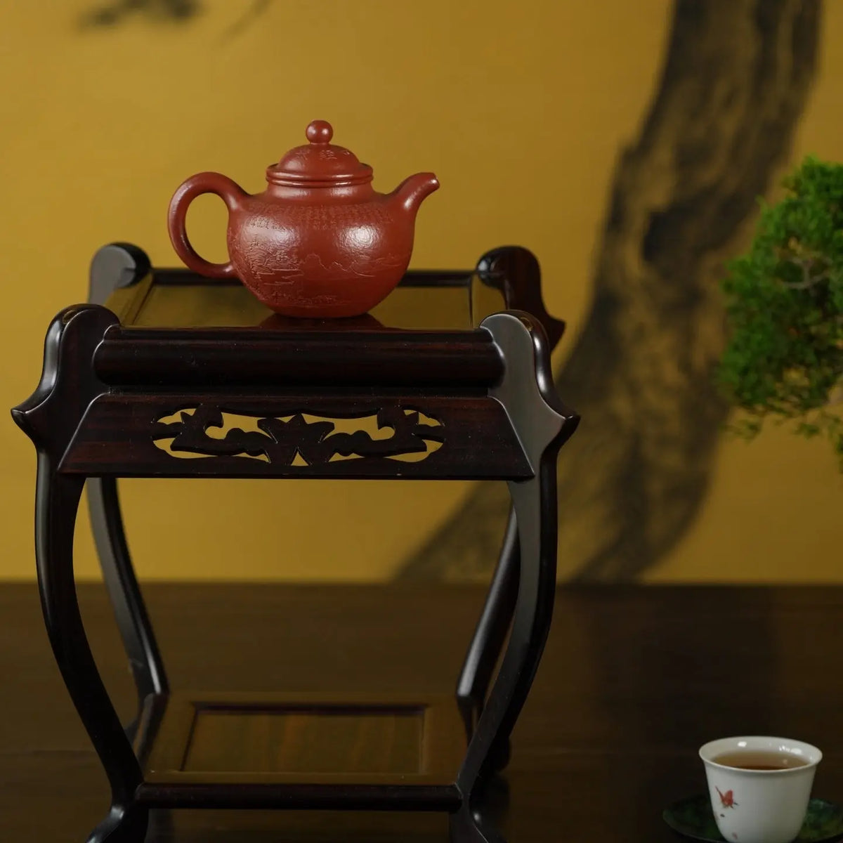 Duo Qiu 200cc - Yixing Handmade Teapot 江苏宜兴