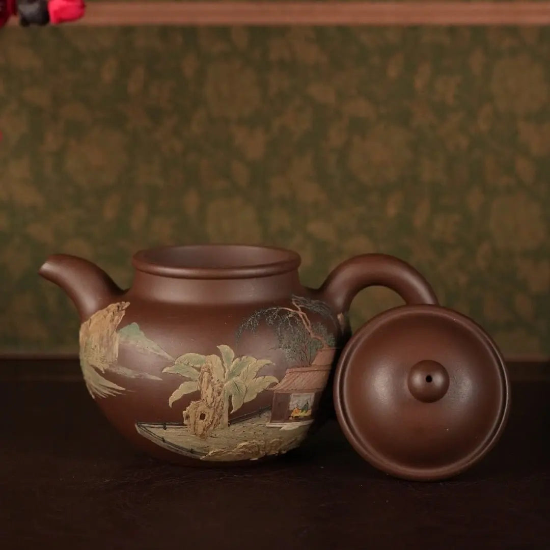Duo Qiu 270cc - Yixing Handmade Teapot 江苏宜兴