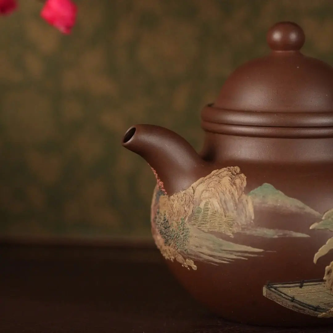 Duo Qiu 270cc - Yixing Handmade Teapot 江苏宜兴