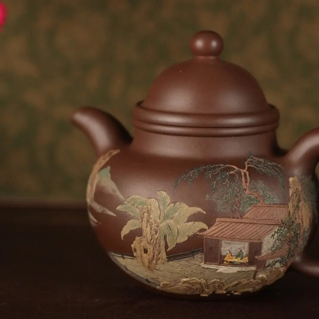 Duo Qiu 270cc - Yixing Handmade Teapot 江苏宜兴