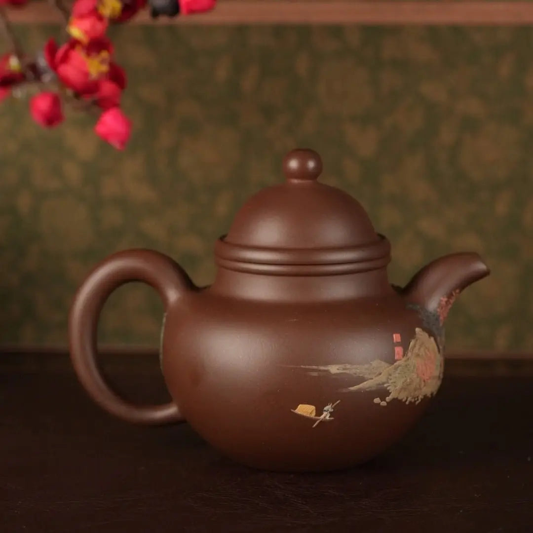 Duo Qiu 270cc - Yixing Handmade Teapot 江苏宜兴
