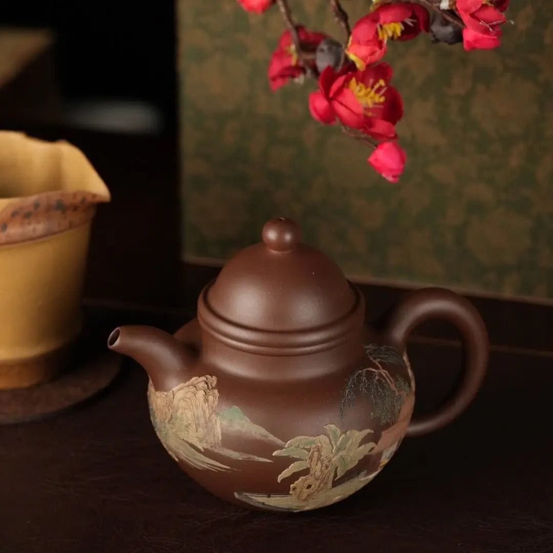 Duo Qiu 270cc - Yixing Handmade Teapot 江苏宜兴