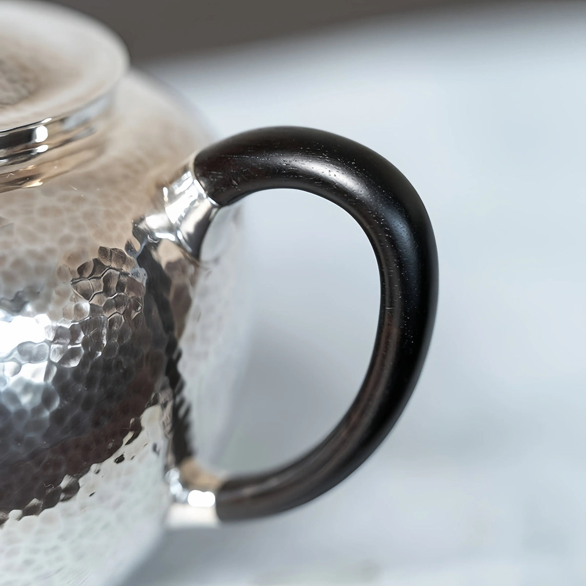 Duo Zhi 200cc - Handmade silver pot zycschina