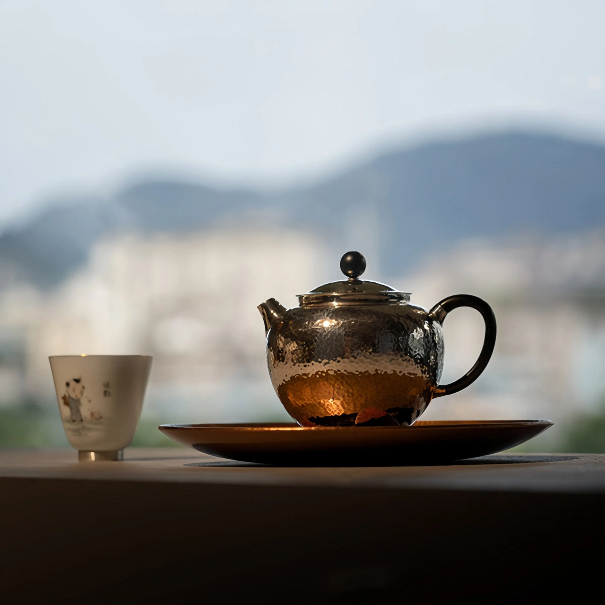 Duo Zhi 200cc - Handmade silver pot zycschina