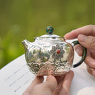 Duo Zhi 200cc - Handmade silver pot zycschina