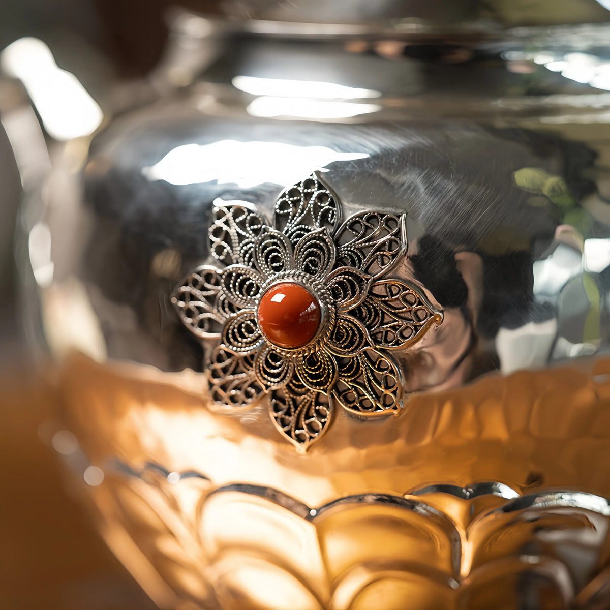 Duo Zhi 200cc - Handmade silver pot zycschina