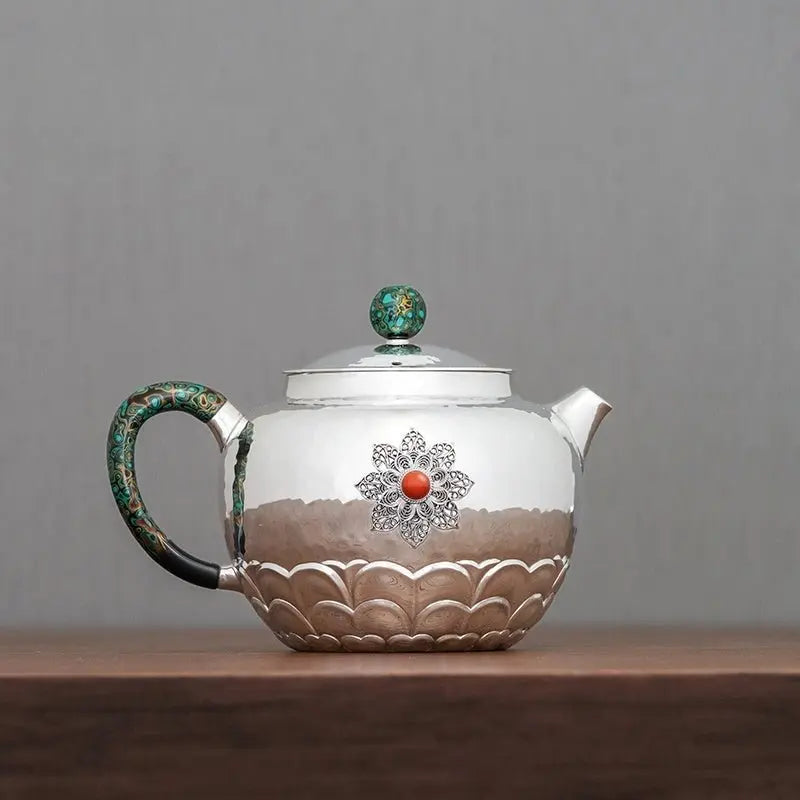 Duo Zhi 200cc - Handmade silver pot zycschina