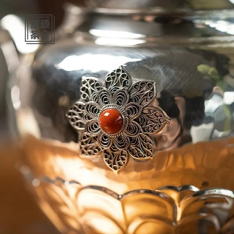 Duo Zhi 200cc - Handmade silver pot zycschina