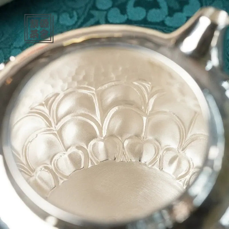Duo Zhi 200cc - Handmade silver pot zycschina