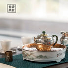 Duo Zhi 200cc - Handmade silver pot zycschina
