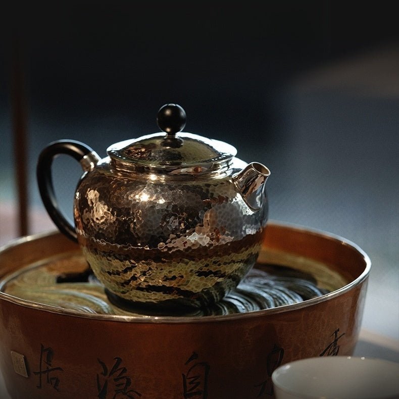 Duo Zhi 200cc - Handmade silver pot zycschina