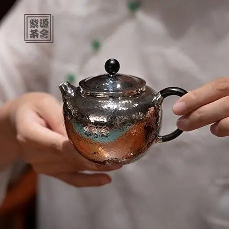 Duo Zhi 200cc - Handmade silver pot zycschina