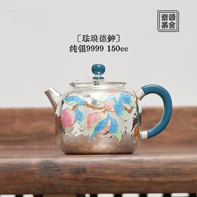 Fa Lang De Zhong 150cc - Handmade silver pot zycschina