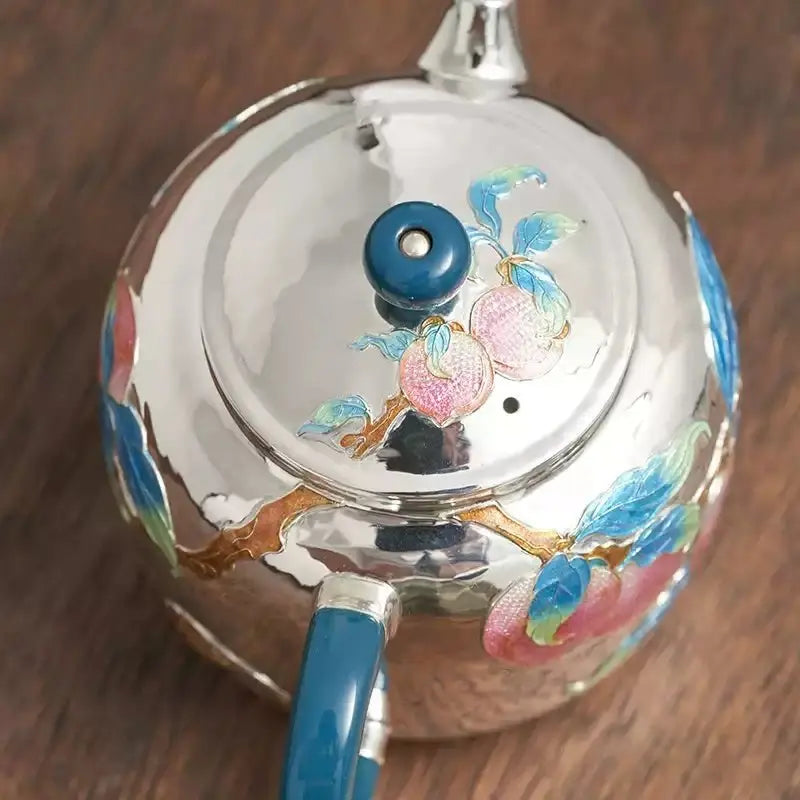 Fa Lang De Zhong 150cc - Handmade silver pot zycschina