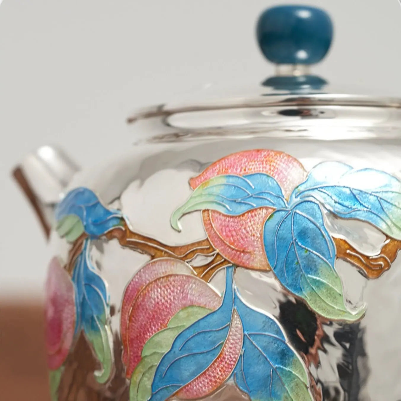 Fa Lang De Zhong 150cc - Handmade silver pot zycschina