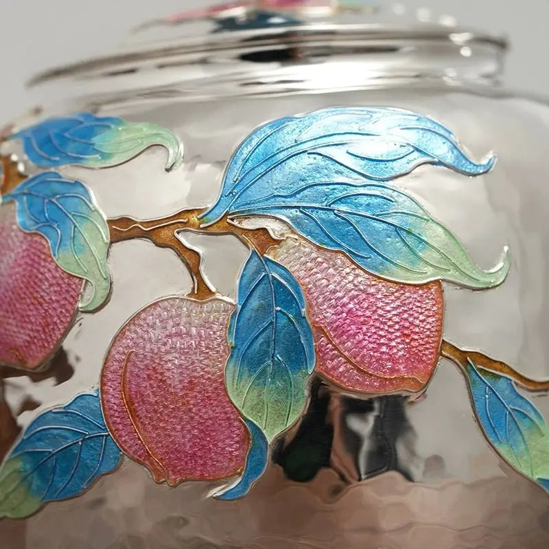 Fa Lang De Zhong 150cc - Handmade silver pot zycschina