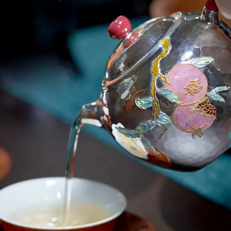 Fa Lang Shi Liu 150cc - Handmade silver pot zycschina