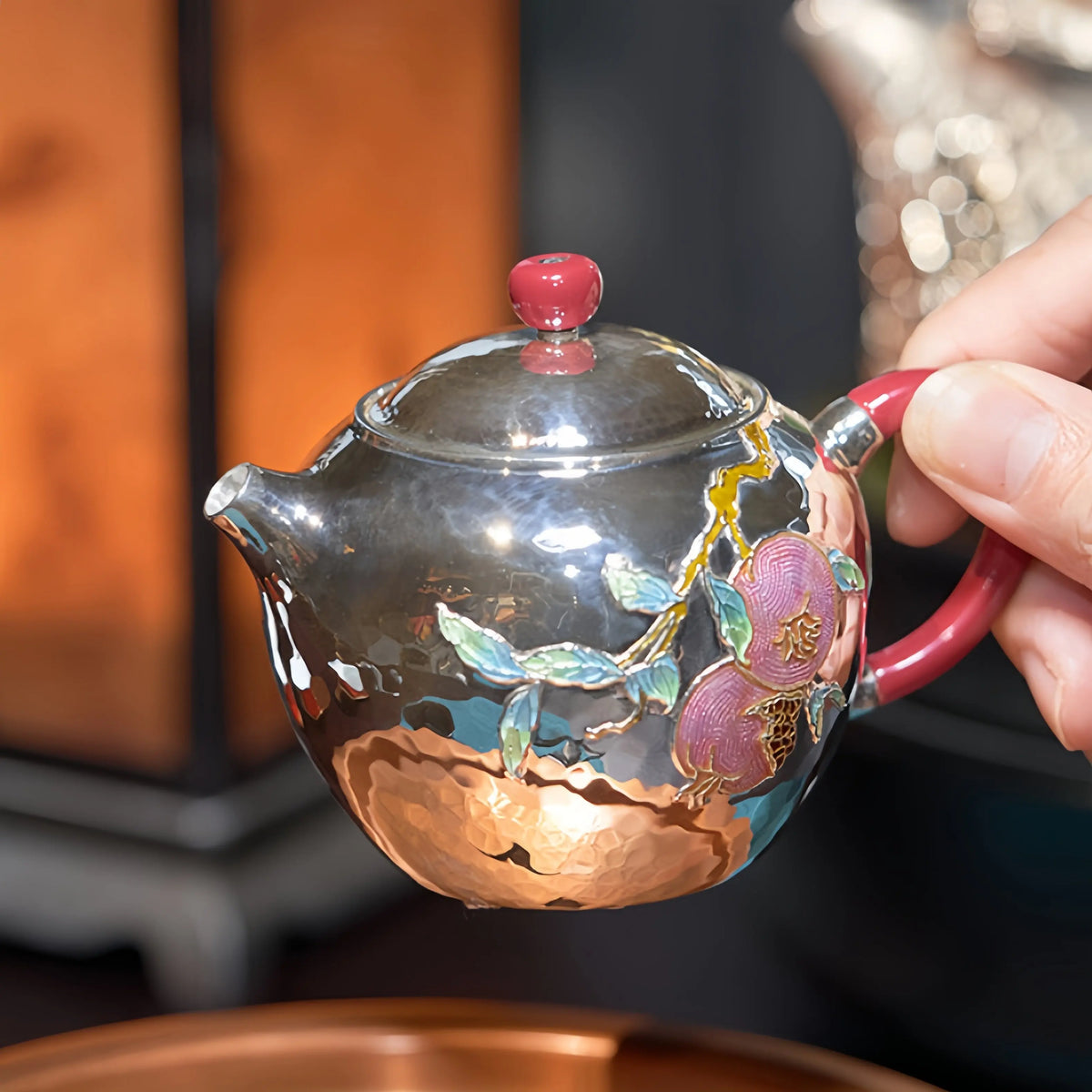 Fa Lang Shi Liu 150cc - Handmade silver pot zycschina