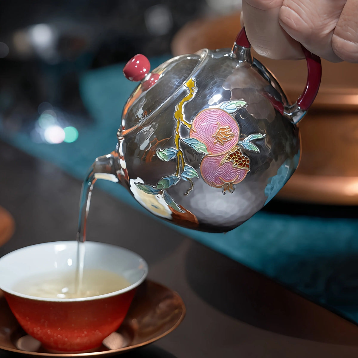 Fa Lang Shi Liu 150cc - Handmade silver pot zycschina