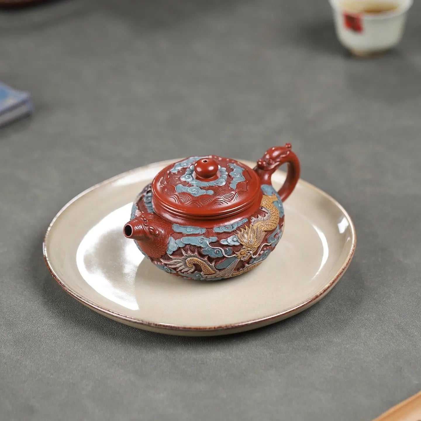 Fang Gu 220cc - Yixing Handmade Teapot 江苏宜兴
