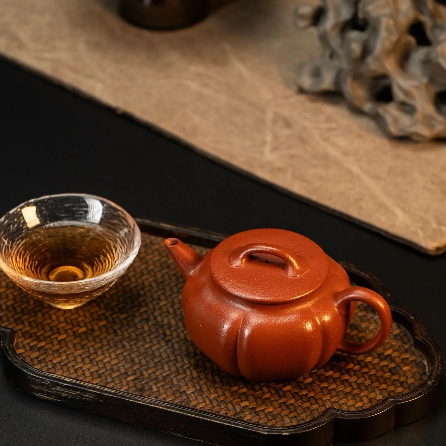 Fang Hua Ning Xiang 145cc - Yixing Handmade Teapot 江苏宜兴