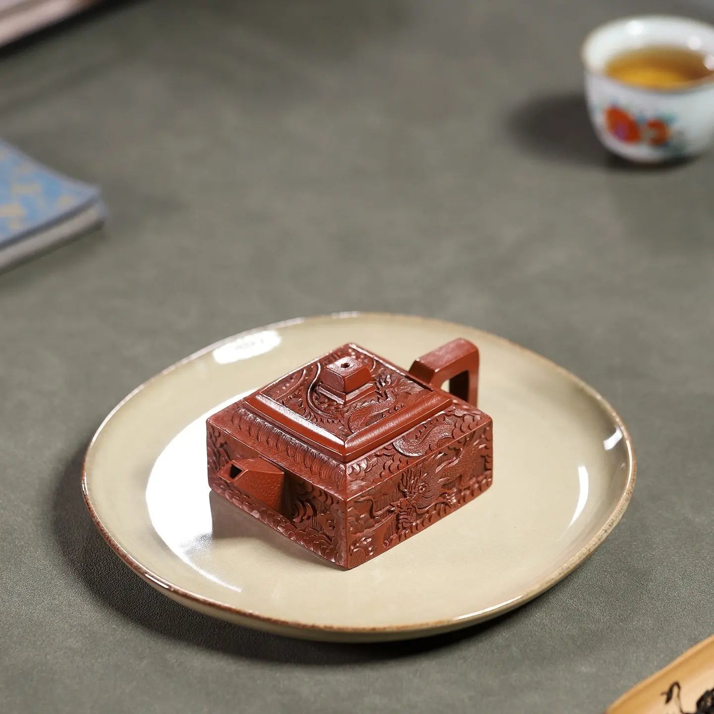 Fang Shan Yi Shi 140cc - Yixing Handmade Teapot 江苏宜兴
