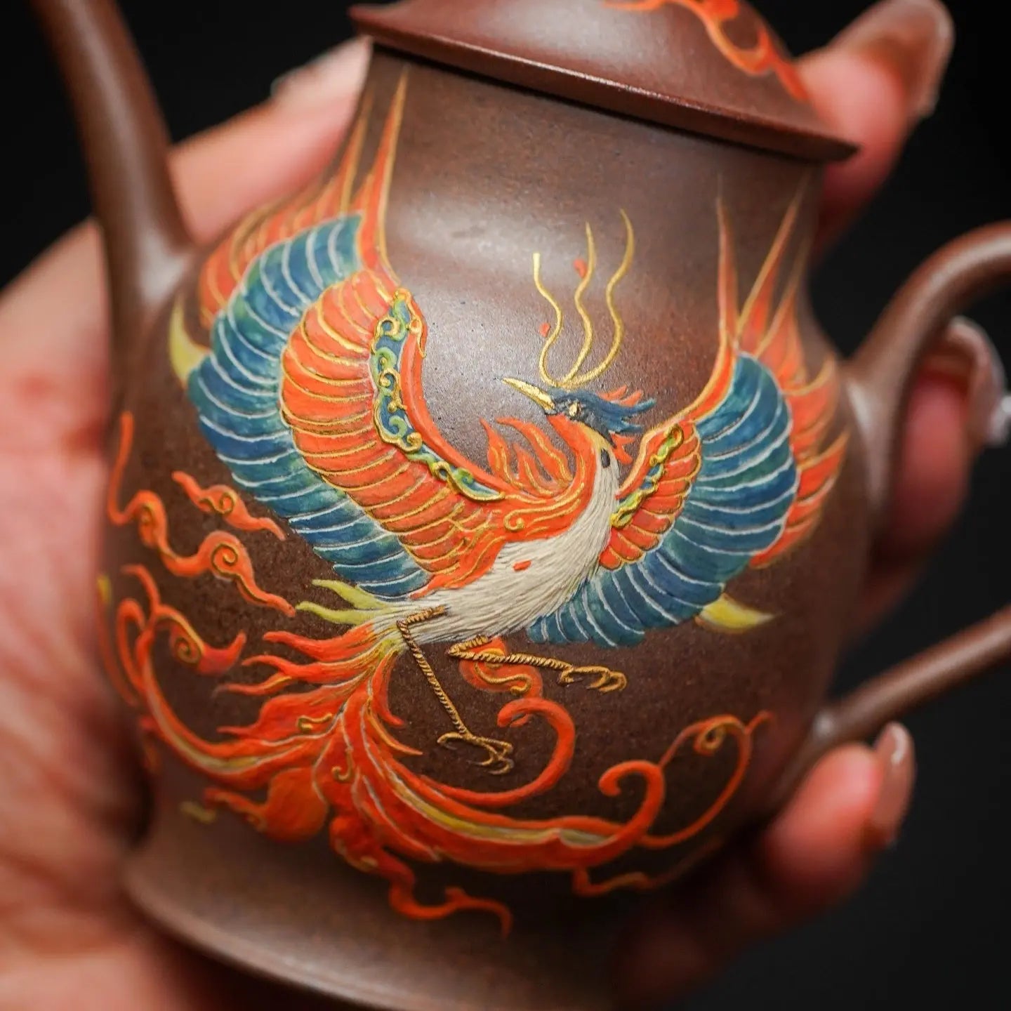 Feng Huang 170cc - Yixing Handmade Teapot 江苏宜兴