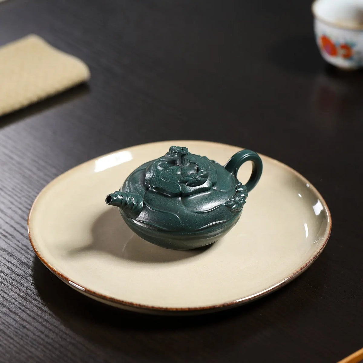 Feng Juan Kui 150cc - Yixing Handmade Teapot 江苏宜兴