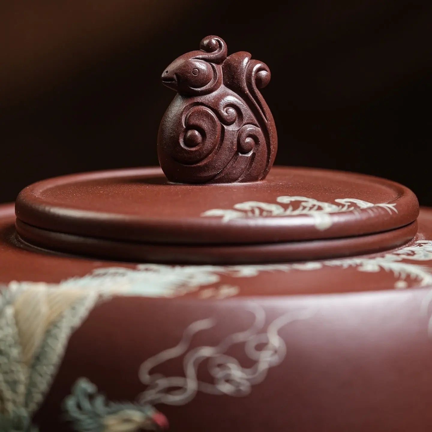 Feng Wu Jiu Tian - Yixing Handmade Zisha Teacan 江苏宜兴