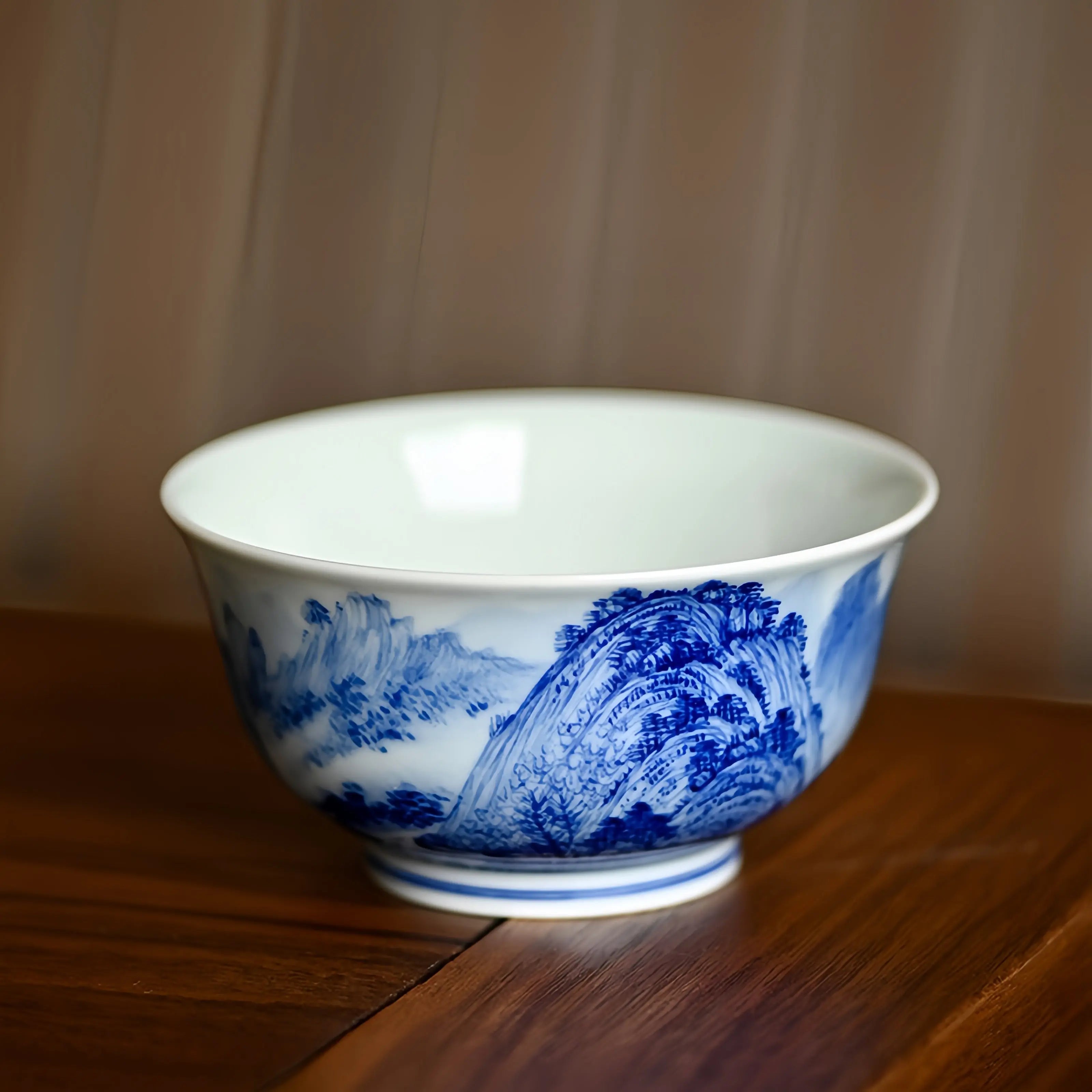 Fu Chun Shan Ju 165cc - Jing De Zhen Porcelain Gaiwan zycschina