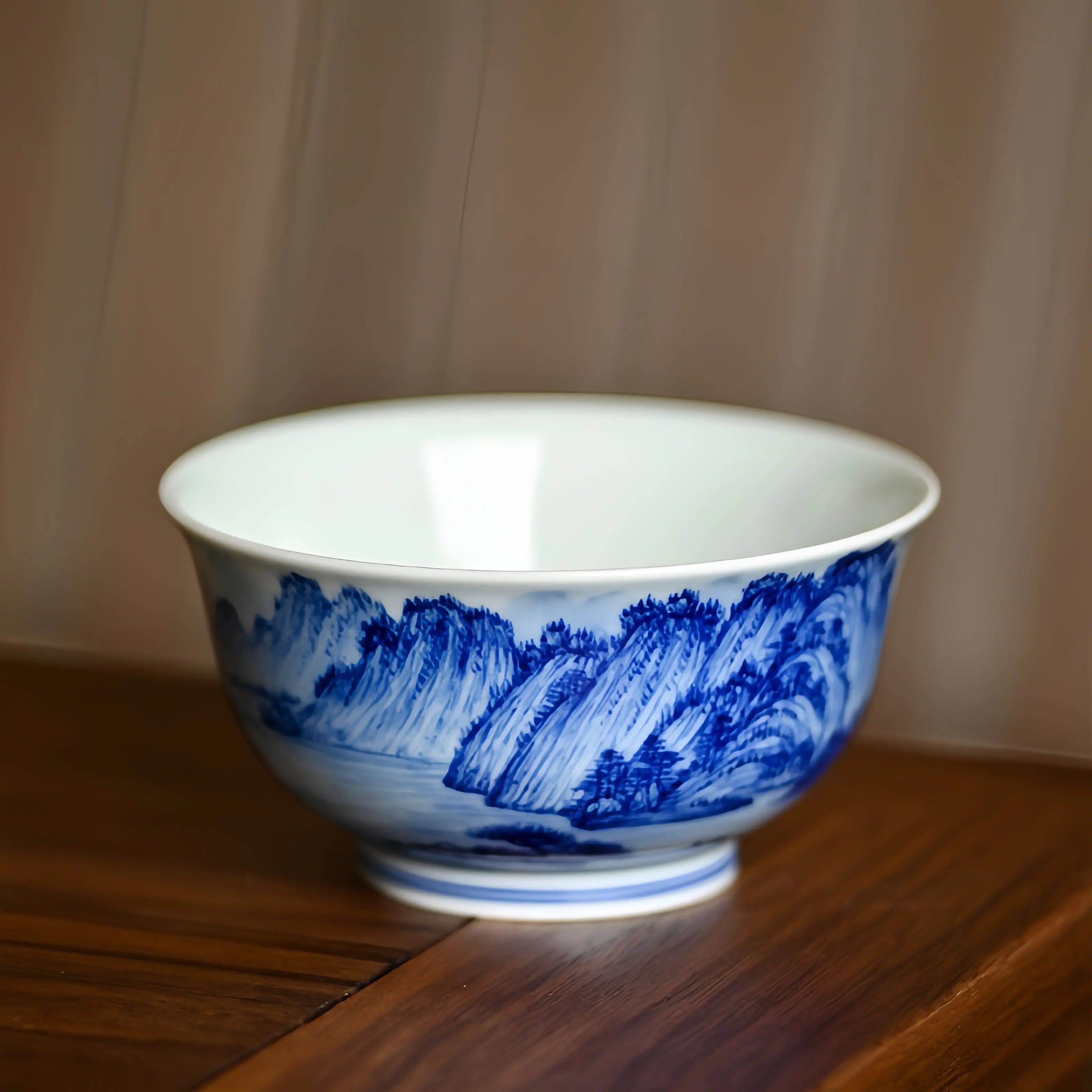 Fu Chun Shan Ju 165cc - Jing De Zhen Porcelain Gaiwan zycschina
