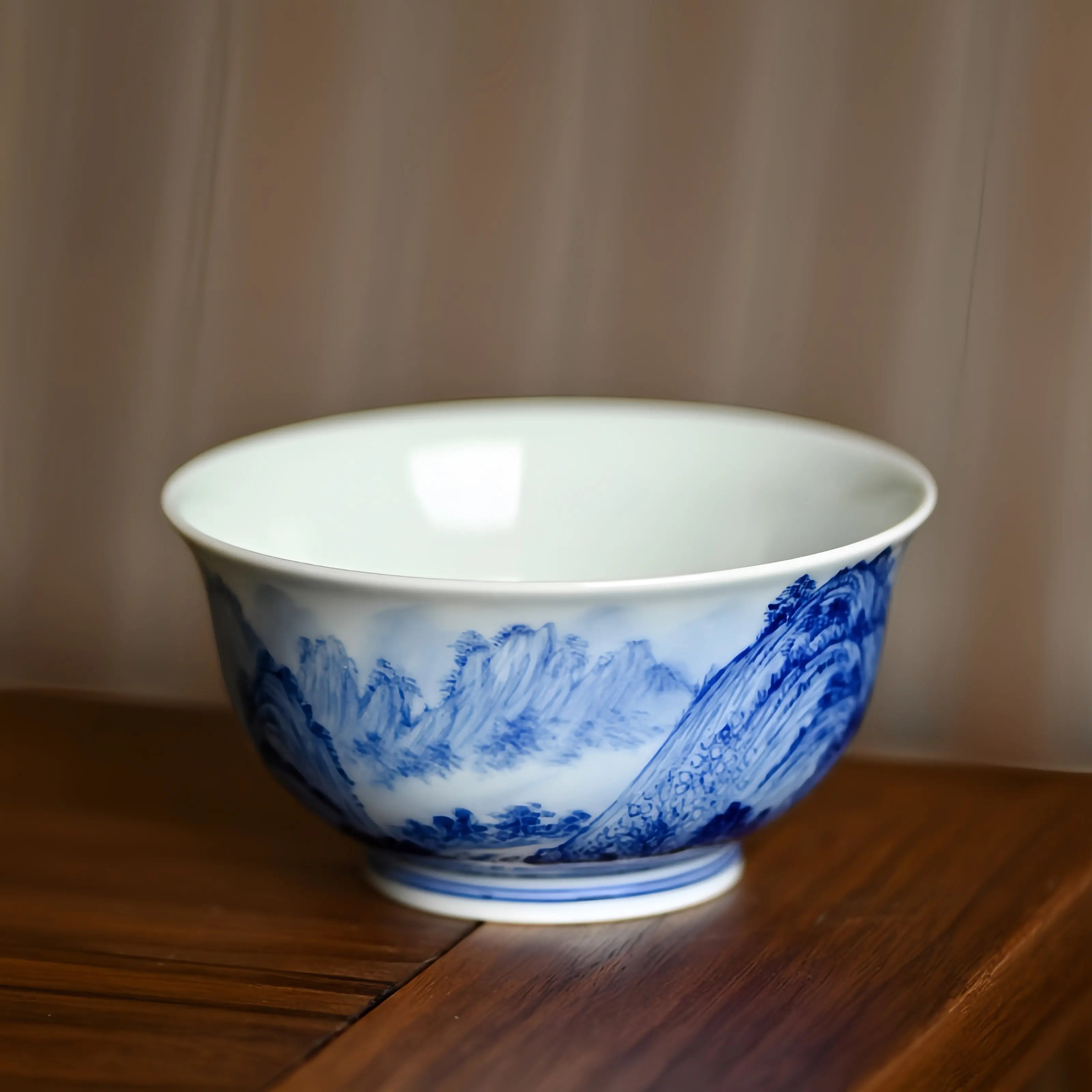 Fu Chun Shan Ju 165cc - Jing De Zhen Porcelain Gaiwan zycschina